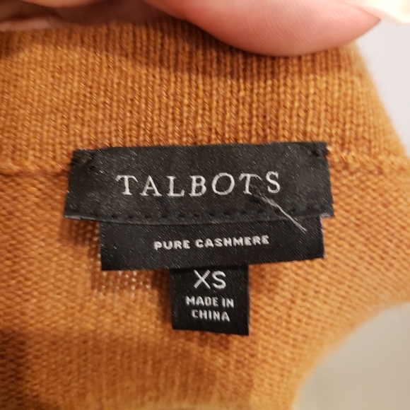 Talbots Size XS Women's Tan Sweater - Picture 4 of 5